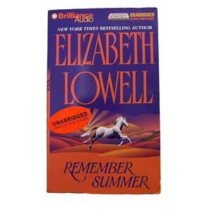 Unabridged Audiobook Remember Summer Author Elizabeth Lowell Book on Cassette